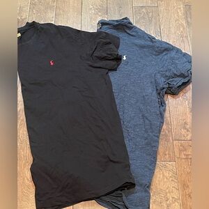 Two Ralph Lauren Polo T-shirts - used 4XLT
